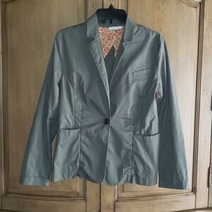 Cabi Blazer One Button 2 Pocket Long-Sleeve Size Small